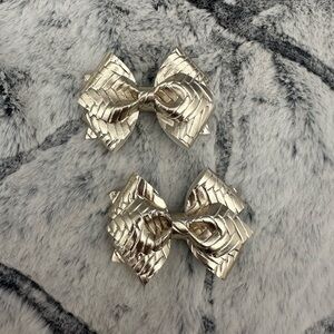 Gold Hairbows